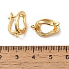 Brass Earring Findings KK-O100-01G-3