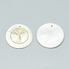 Freshwater Shell Pendants X-SHEL-Q016-013-3