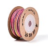 30M Segment Dyed Macrame Cotton Cord OCOR-T018-01C-2