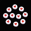 Opaque Acrylic Beads X-ACRP-T004-02A-1