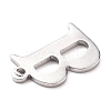 Tarnish Resistant 304 Stainless Steel Charms STAS-H112-B-P-3