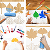 2Pcs 2 Styles PET Hollow Out Drawing Painting Stencils DIY-WH0425-001-3