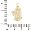 Brass Enamel Pendants LS-KK-B158-01G-3