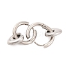 Non-Tarnish 304 Stainless Steel Hoop Earrings for Women EJEW-Z057-14P-03-2