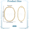 100Pcs Alloy Open Back Bezel Pendants FIND-OC0013-30-2
