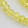 Bicone Glass Beads Strands LS-EGLA-P016-4mm-11-3