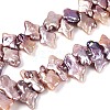 Natural Baroque Keshi Pearl Beads Strands PEAR-S022-02A-2