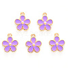 Alloy Enamel Charms ENAM-R059-02B-RS-1