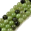 Dyed Natural Malaysia Jade Beads Strands G-G021-02B-14-1