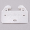 Crab Shape Plastic Bolt AJEW-WH0129-87-2