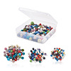 Craftdady 180Pcs 3 Style Polymer Clay Pave Rhinestone Beads RB-CD0001-04-7