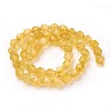 Natural White Jade Beads Strands G-F545-E21-3