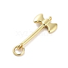 Rack Plating Brass Pendants KK-M293-07G-2