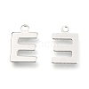 Non-Tarnish 201 Stainless Steel Charms X-STAS-C021-06P-E-2