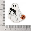 Halloween Theme Opaque Printed Acrylic Pendants SACR-S034-07D-3