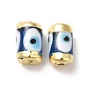 Handmade Evil Eye Lampwork Beads LAMP-M012-01LG-G-2