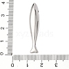 304 Stainless Steel Pendants STAS-D129-13A-P-3