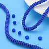 Handmade Polymer Clay Beads Strands CLAY-N008-86-7