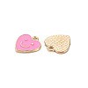 Alloy Enamel Charms ENAM-T016-12D-RS-3