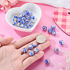 30Pcs Handmade Gold Sand Lampwork Beads LAMP-TA0002-37B-5
