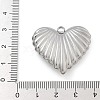 Anti-Tarnish 304 Stainless Steel Pendants STAS-M084-03E-P-3