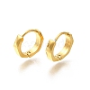 Ion Plating(IP) 304 Stainless Steel Hoop Earrings EJEW-H018-05G-02-1