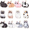 24Pcs 12 Style Alloy Enamel Pendants ENAM-SC0003-53-1