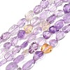 Natural Ametrine Beads Strands G-C273-A01-02A-2