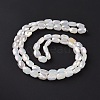 Faceted Electroplated Glass Beads Strands GLAA-G092-D06-4