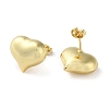 Rack Plating Brass Stud Earring EJEW-H099-01G-2