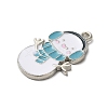 Winter Theme Alloy Enamel Pendants ENAM-M002-05N-P-2