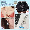 40Pcs 20 Styles Winter Theme Zinc Alloy Enamel Pendants ENAM-CJ0006-43-7