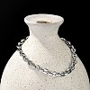 304 Stainless Steel Coffee Bean Chain Bracelets for Women Men BJEW-F488-01P-01-5