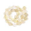 Heated Natural Lemon Quartz Beads Strands G-N368-01A-14-3