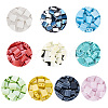 Craftdady 500Pcs 10 Colors 2-Hole Glass Seed Beads SEED-CD0001-02B-3