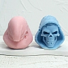 Halloween Skull DIY Food Grade Silicone Statue Candle Molds PW-WG77644-01-5