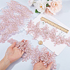 Flower Polyester Embroidery Lace Appliques DIY-WH20011-03C-3