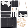DIY Bowknot Styles Messenger Bag Purse Making Kits DIY-WH0308-89-1