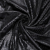 Polyester Elastic Fabric with Crocodile Pattern DIY-PH0036-91A-1