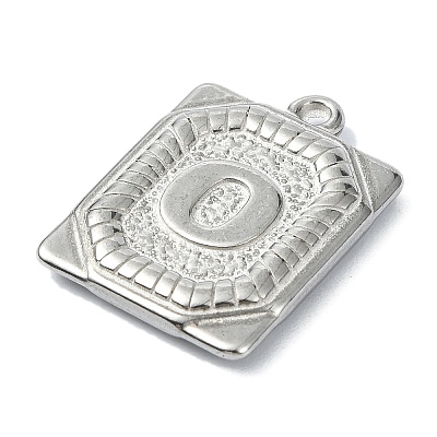 Anti-Tarnish 304 Stainless Steel Pendants STAS-U033-01P-O-1