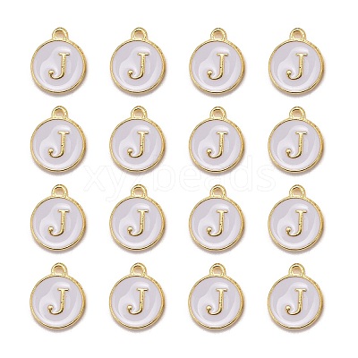 Golden Plated Alloy Charms X-ENAM-S118-01J-1