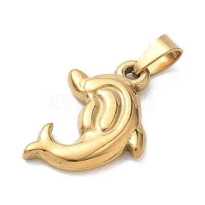 304 Stainless Steel Pendants STAS-B141-03A-G-1