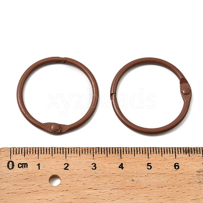 Spray Painted Iron Hinged Binder Rings IFIN-P040-01A-1