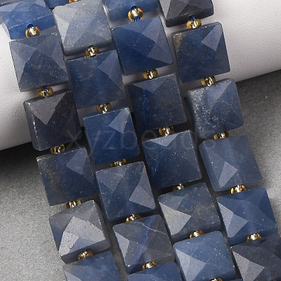 Natural Blue Aventurine Beads Strands G-F839-A08-01-1