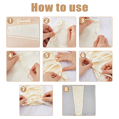 Bridal Dress Zipper Replacement AJEW-WH0609-837D-03-1