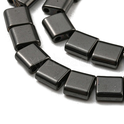 Electroplated Non-magnetic Synthetic Hematite Beads Strands G-C106-A02-11-1