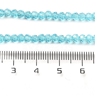 Transparent Glass Beads Strands LS-EGLA-A035-T3mm-D08-1