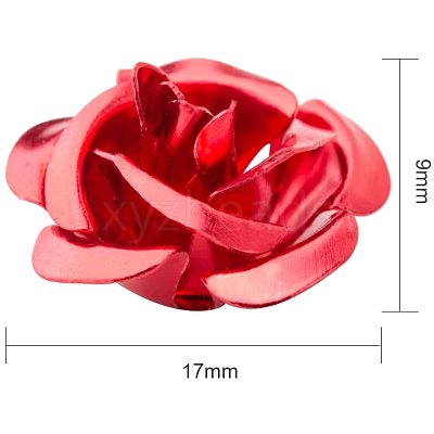 Aluminum Rose Flower FALUM-PH0002-01-1