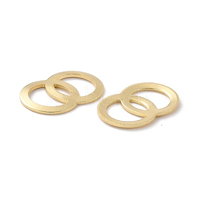 Eco-Friendly Brass Links Rings LS-KK-C226-11G-RS-1