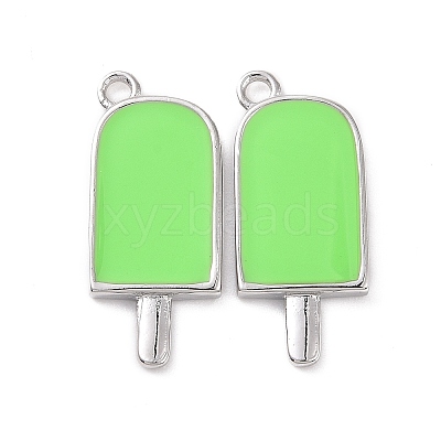 Brass Enamel Pendants KK-A168-16-06P-1
